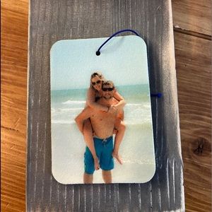 Personalized car freshie.